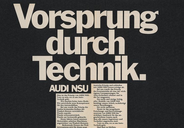 Vorsprung durch Technik - châm ngôn đồng hành cùng sự phát triển của Audi trong nửa thế kỷ (1).jpg