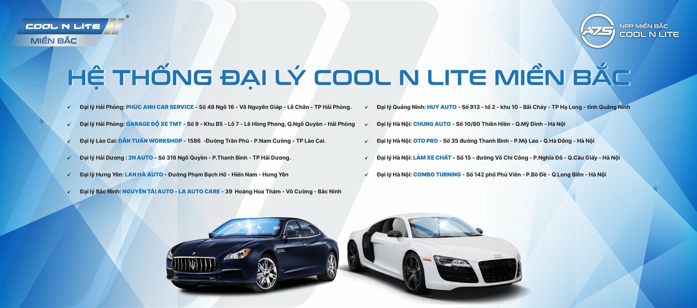 Đại lý COOL N LITE miền Bắc