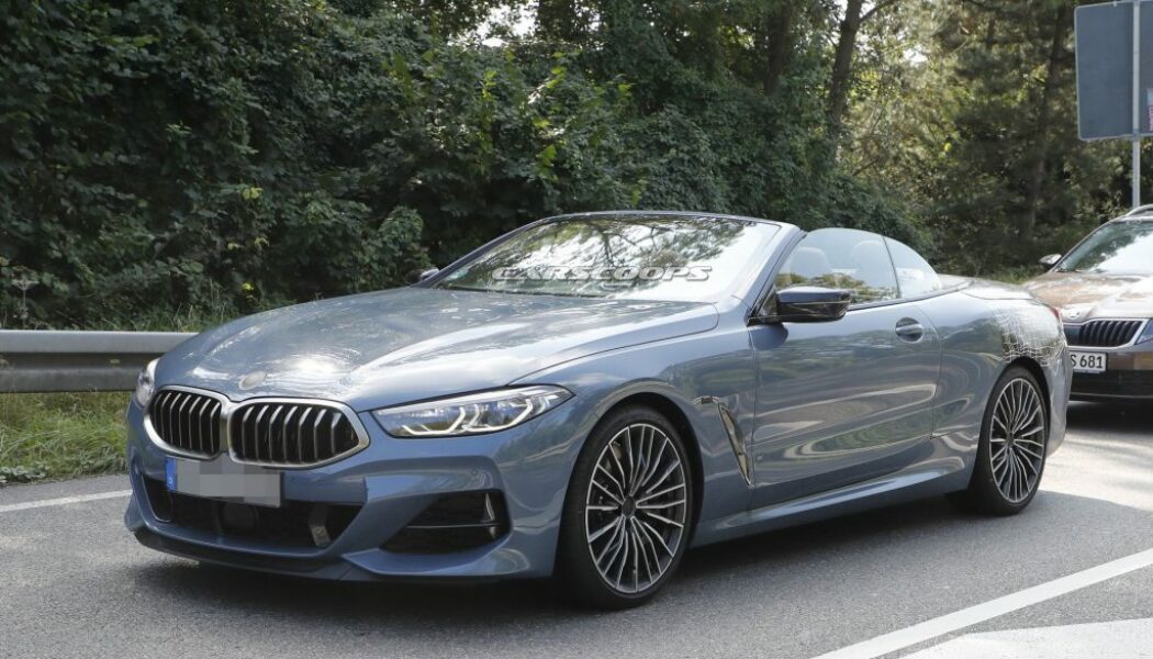 BMW 8-Series Convertible bị bắt gặp khi đang thử nghiệm