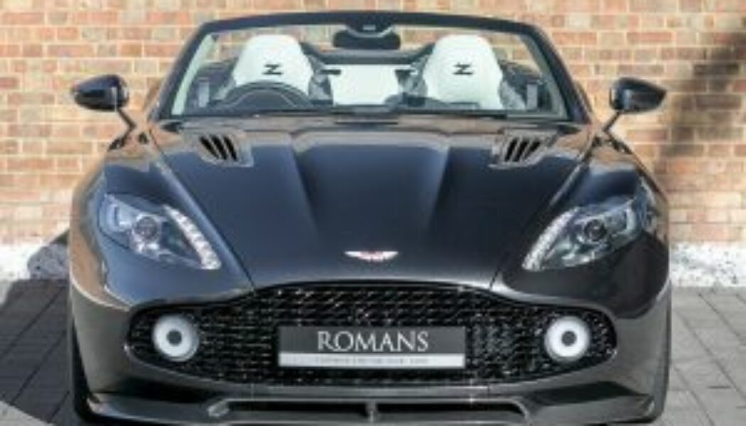 Hàng hiếm Aston Martin Vanquish Zagato Volante được rao bán