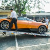 Pagani Huayra của đại gia Nhật Minh đi đăng kiểm lần thứ 3