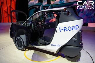 [VMS 2018] Toyota i-ROAD – Chiếc xe 3 bánh ngộ nghĩnh