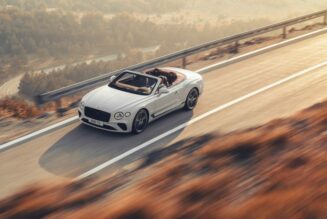 Bentley ra mắt mẫu xe mui trần New Continental GTC
