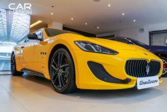 Chi tiết Maserati GranTurismo MC Sport Line màu vàng độc nhất Việt Nam