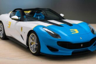 Ferrari ra mắt chiếc xe mui trần độc nhất thế giới SP3JC