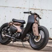 Xưởng độ Thái Lan biến Honda Super Cub thành cafe racer