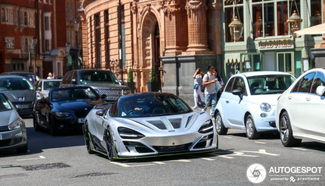 McLaren 720S với body kit đến từ Mansory bị bắt gặp tại London