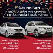 Nissan X-Trail và Sunny tại Việt Nam tiếp tục giảm giá thêm