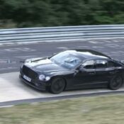 Bắt gặp Bentley Flying Spur 2019 chạy thử nghiệm tại Nurburgring