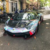 Lamborghini Aventador độ Liberty Walk tái xuất với bộ cánh mới độc đáo