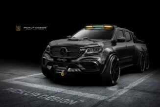 Exy Monster X Concept – bản độ 6 bánh quá ấn tượng của Mercedes X-Class