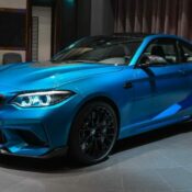 BMW M2 Competition nổi bật với màu sơn xanh độc đáo