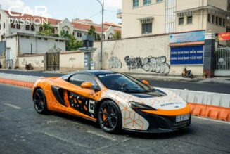 Bắt gặp Mclaren 650S Spider với màu ngoại thất lạ mắt trên phố Sài Gòn