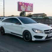 Bắt gặp Mercedes-Benz CLA45 AMG Orange Art Edition Shooting Brake độc nhất Việt Nam