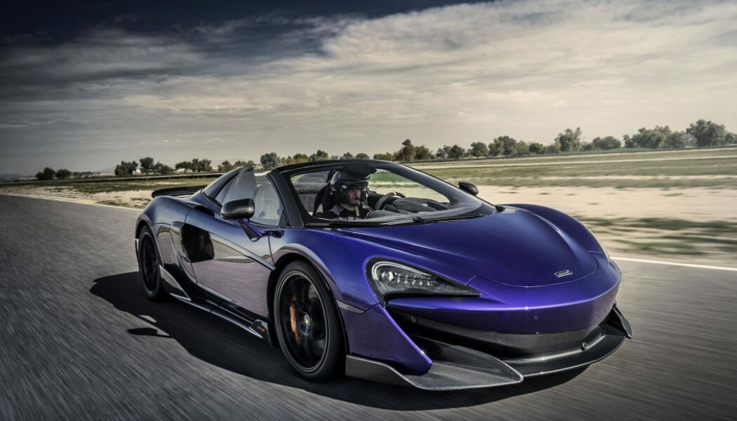 Ngắm bộ ba Mclaren 600LT Spider với màu ngoại thất đẹp mắt