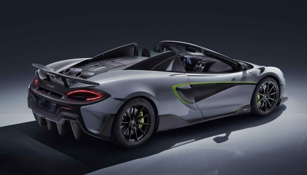 Mclaren 600LT Spider sở hữu phối màu đẹp mắt bởi MSO