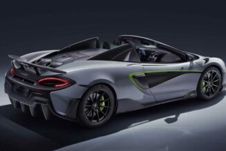 Mclaren 600LT Spider sở hữu phối màu đẹp mắt bởi MSO