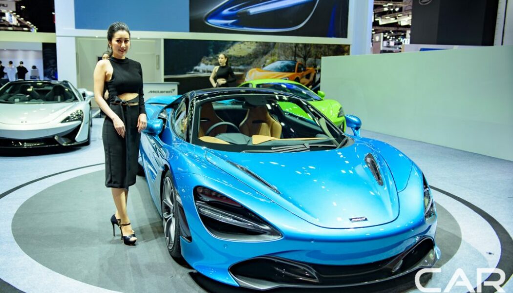 [Bangkok 2019] Siêu xe mui mở McLaren 720S Spider giá 21,2 tỷ đồng