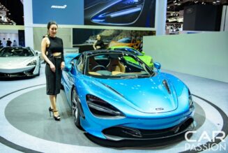 [Bangkok 2019] Siêu xe mui mở McLaren 720S Spider giá 21,2 tỷ đồng