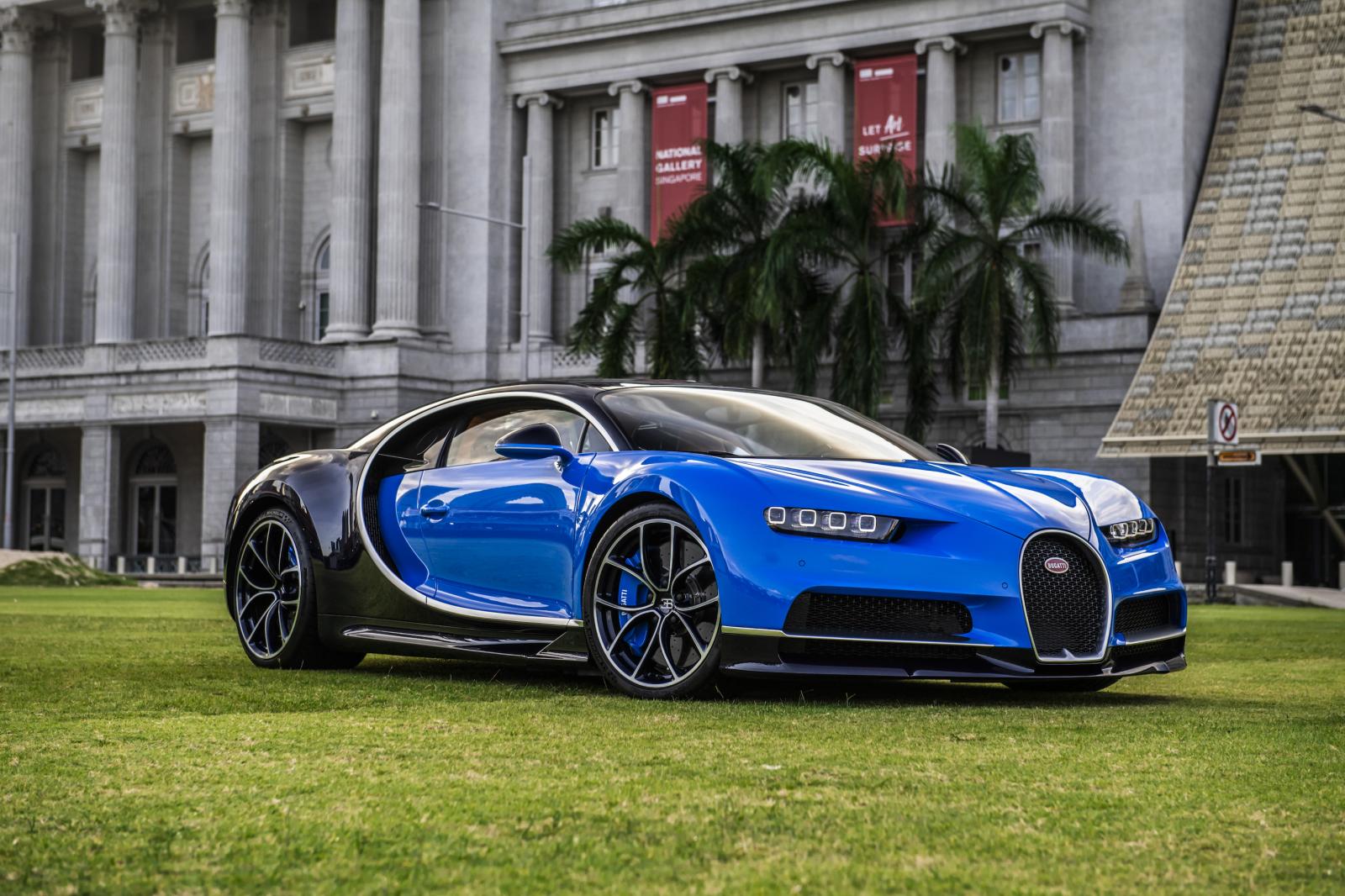 Bugatti chiron 0 100