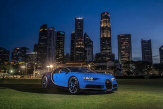 Đại gia Singapore mua Bugatti Chiron nhưng không thể lái nó trên đường