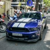 Bắt gặp Ford Shelby GT500 độc nhất Việt Nam trên phố Sài Gòn