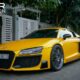 Audi R8 độ Regular Tuning thay áo màu vàng nổi bật