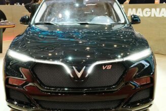 VinFast LUX SA V8 được trưng bày tại triển lãm ô tô Geneva 2019