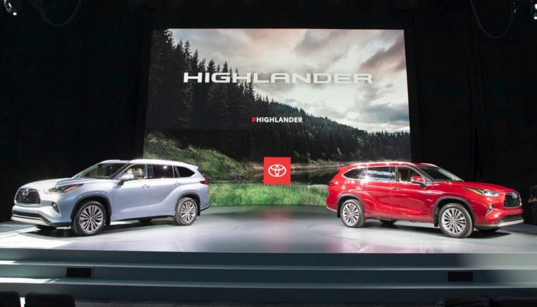 Toyota Highlander 2020 thế hệ thứ 4 hoàn toàn mới – sang như Lexus!