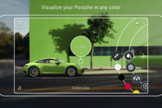 Porsche ra mắt chương trình lên cấu hình xe với công nghệ thực tế ảo