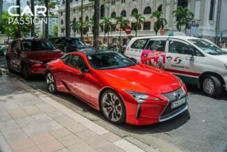 Bắt gặp Lexus LC500 độc nhất Việt Nam dạo phố ngày cuối tuần