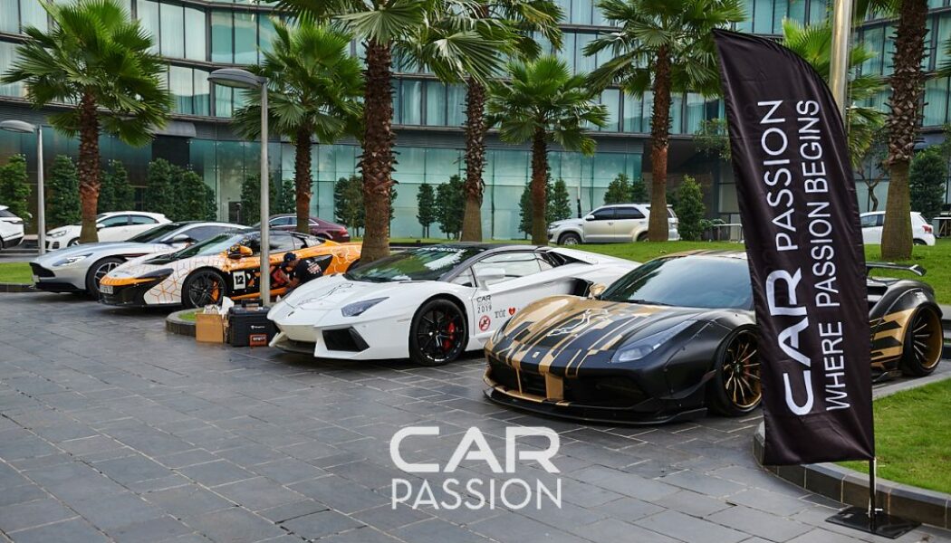 Đoàn siêu xe Car Passion 2019 hội tụ trước giờ xuất phát