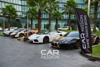 Đoàn siêu xe Car Passion 2019 hội tụ trước giờ xuất phát