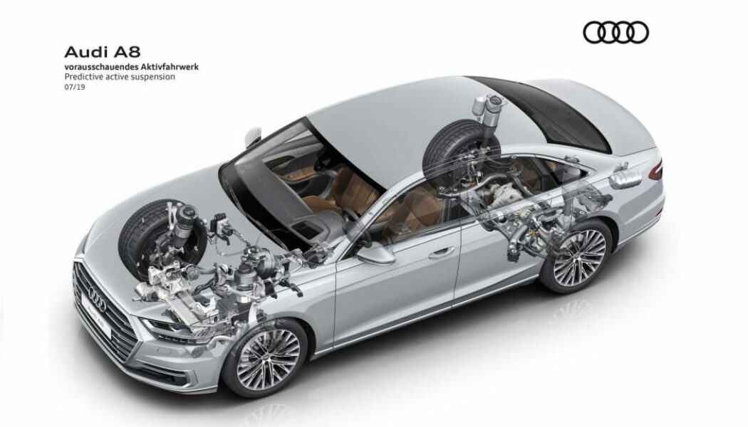 Audi A8 sẽ được trang bị hệ thống treo thông minh
