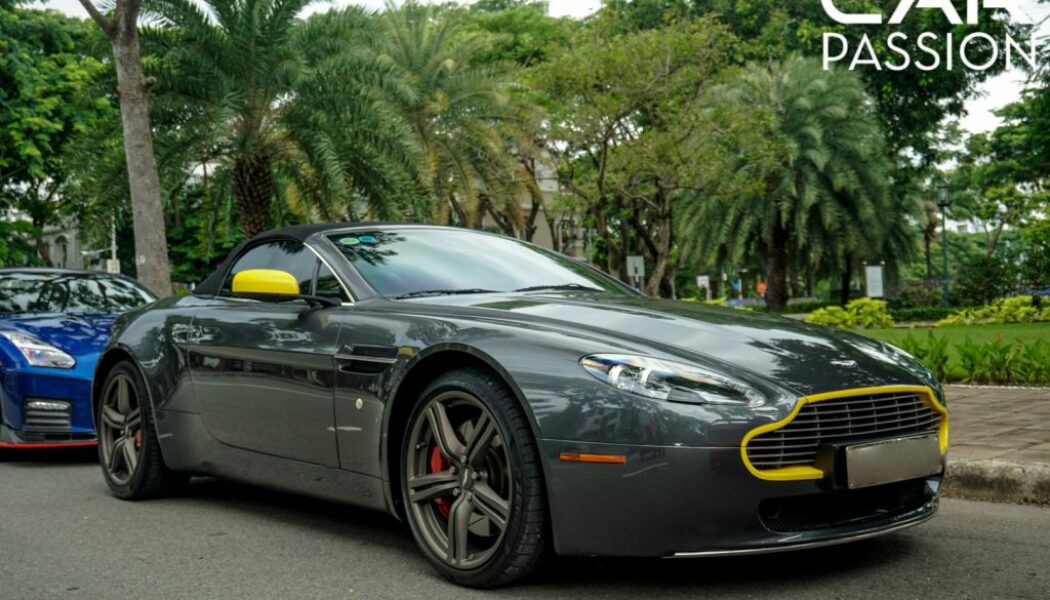 Bắt gặp Aston Martin Vantage Roadster V8 dạo phố Sài Gòn