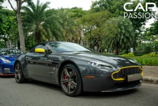 Bắt gặp Aston Martin Vantage Roadster V8 dạo phố Sài Gòn