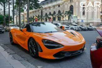 Khám phá McLaren 720S màu cam của doanh nhân Quốc Cường