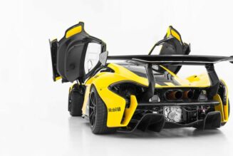 Khám phá hàng hiếm Mclaren P1 GTR màu vàng bắt mắt