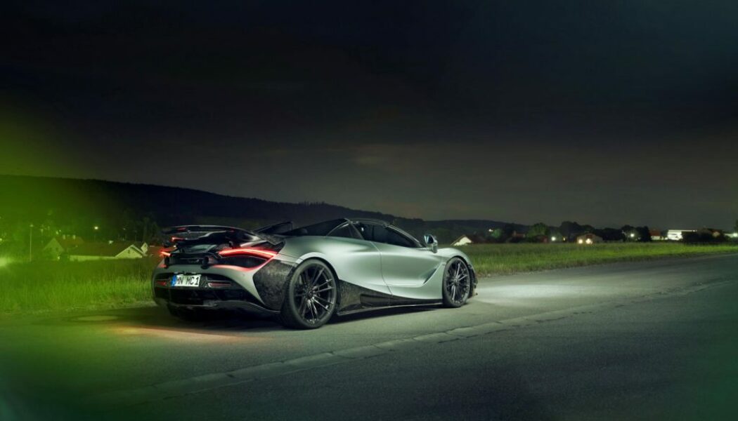 Mclaren 720S Spider mạnh mẽ hơn với gói độ Novitec