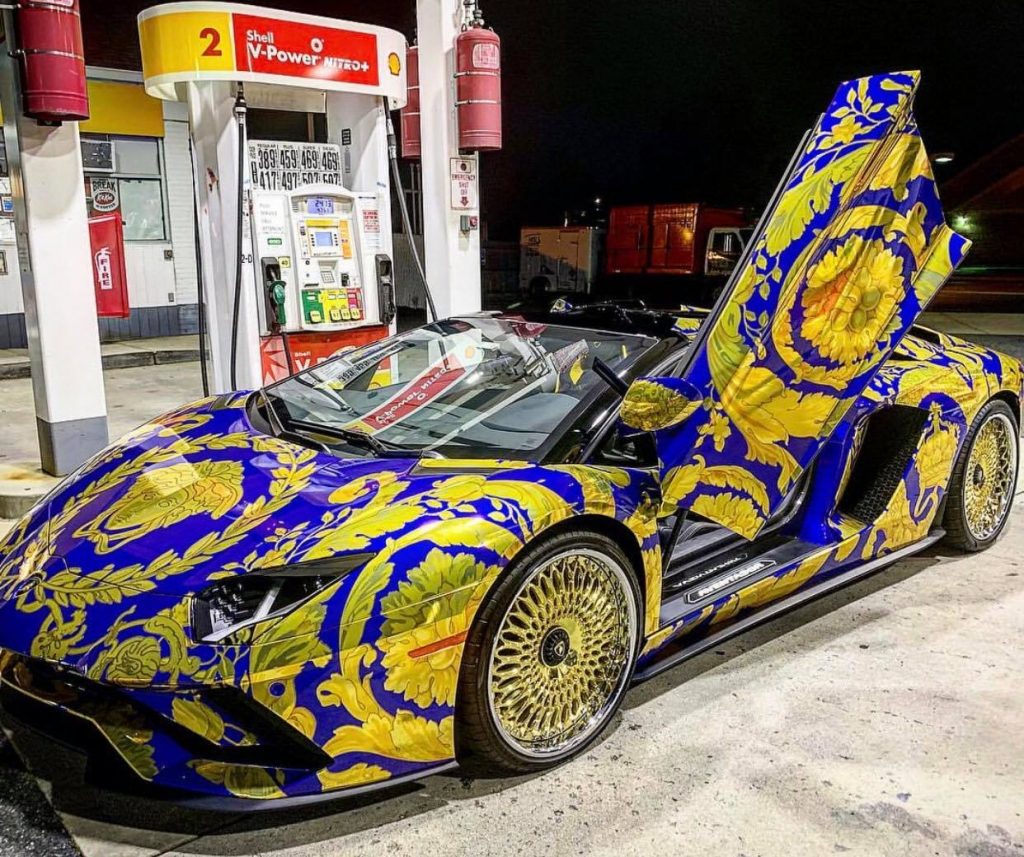 50 cent versace lamborghini