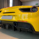 Ferrari 488 GTB màu vàng tại Hà Nội được nâng cấp với gói độ Novitec Rosso