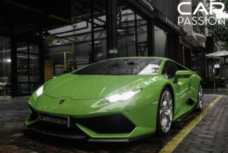 Lamborghini Huracan đến từ Nam Định khoác lên mình màu áo mới