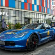 Bắt gặp Chevrolet Corvette Z06 màu xanh độc đáo