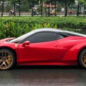 Ferrari 458 Liberty Walk tái xuất trên đường phố Sài Gòn