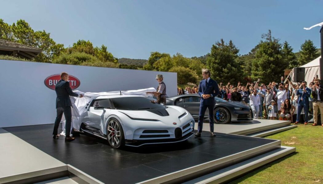 Bugatti Centodieci xuất hiện ấn tượng tại Pebble Beach Concours d’Elegant