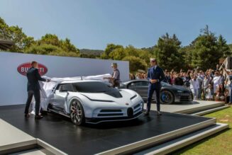 Bugatti Centodieci xuất hiện ấn tượng tại Pebble Beach Concours d’Elegant