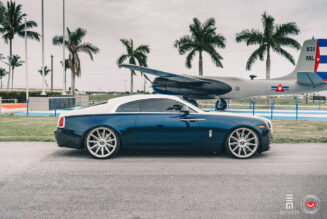 Rolls-Royce Wraith xuất hiện với bộ mâm Vossen độc đáo