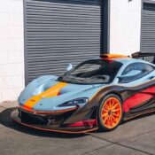 Mclaren P1 GT Long Tail xuất hiện với phối màu Gulf Livery độc đáo