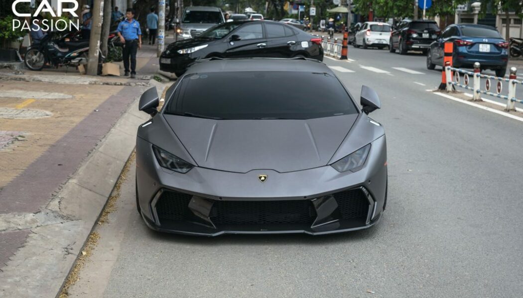Lamborghini Huracan Vorsteiner Novara – Bóng đêm trên đường phố
