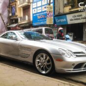 Diện kiến “Mũi tên bạc” Mercedes SLR McLaren độc nhất Việt Nam